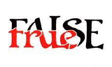 True or False
